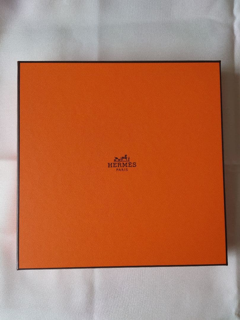 ’23AW HERMÈS エクス・リブリス フリンジスカーフ 80