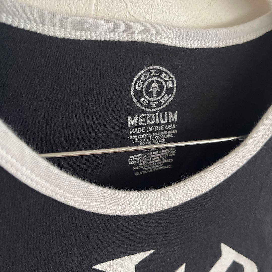 ゴールドジム　リンガータンクトップ　gold's gym M ボディビル