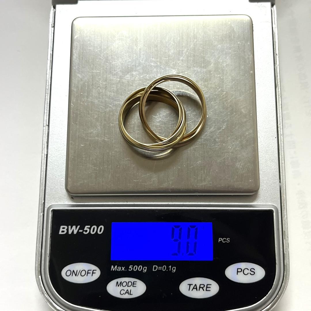 【PNさま専用】5連トリニティリング カルティエ Cartier 指輪 750