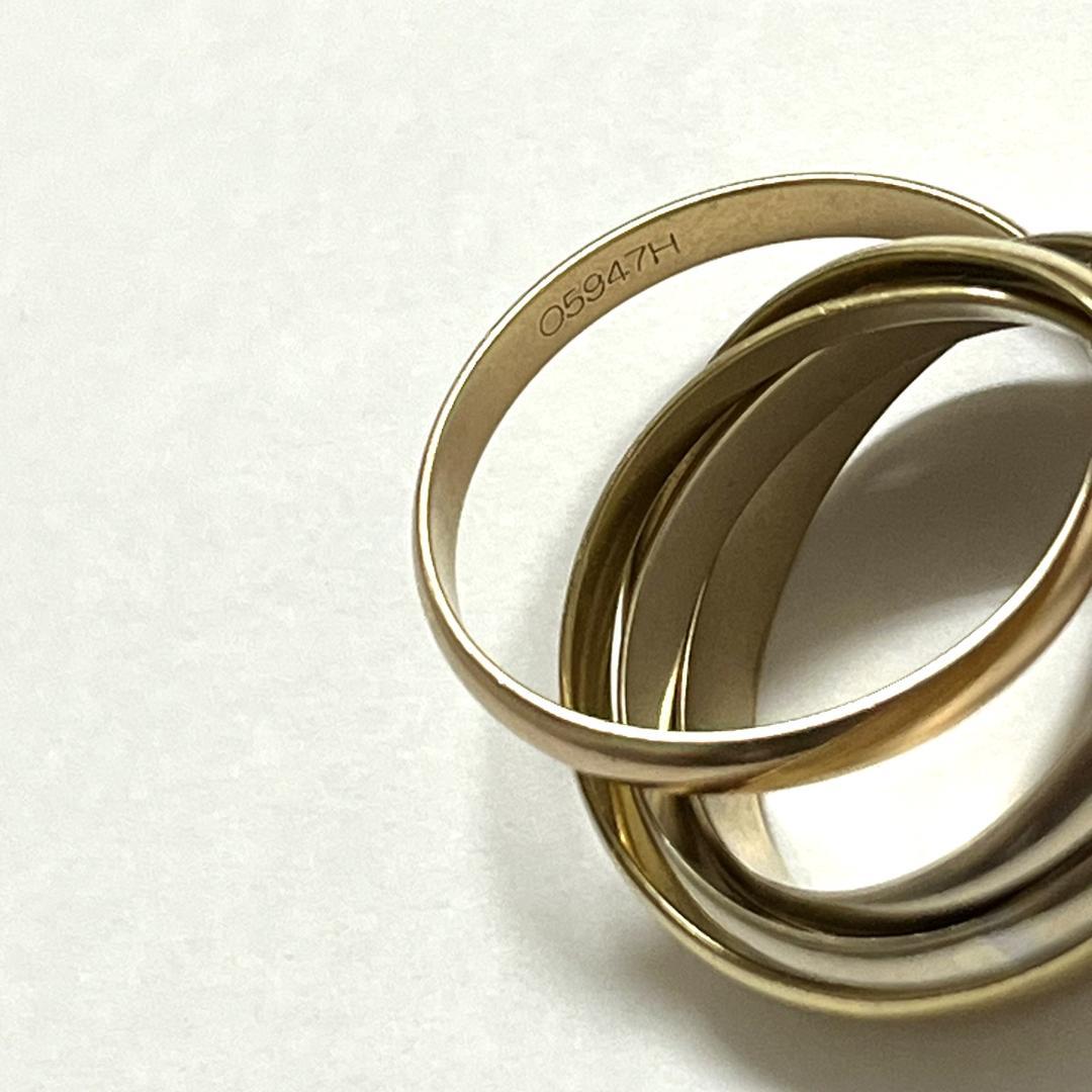 【PNさま専用】5連トリニティリング カルティエ Cartier 指輪 750
