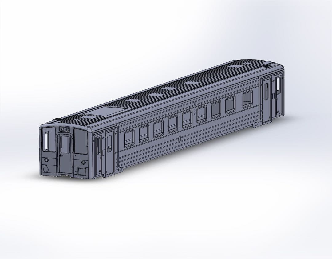 HOゲージ キハ54-500 3D出力品