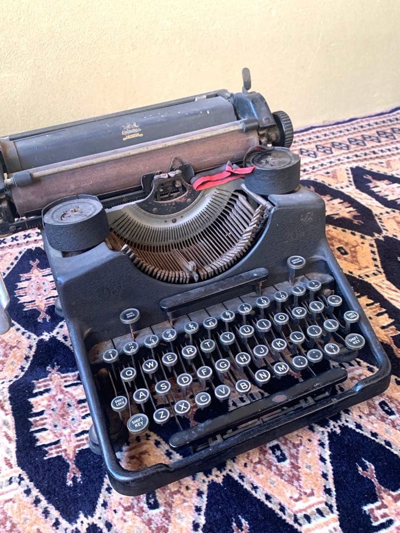 イギリス　アンティーク　40s50s タイプライター