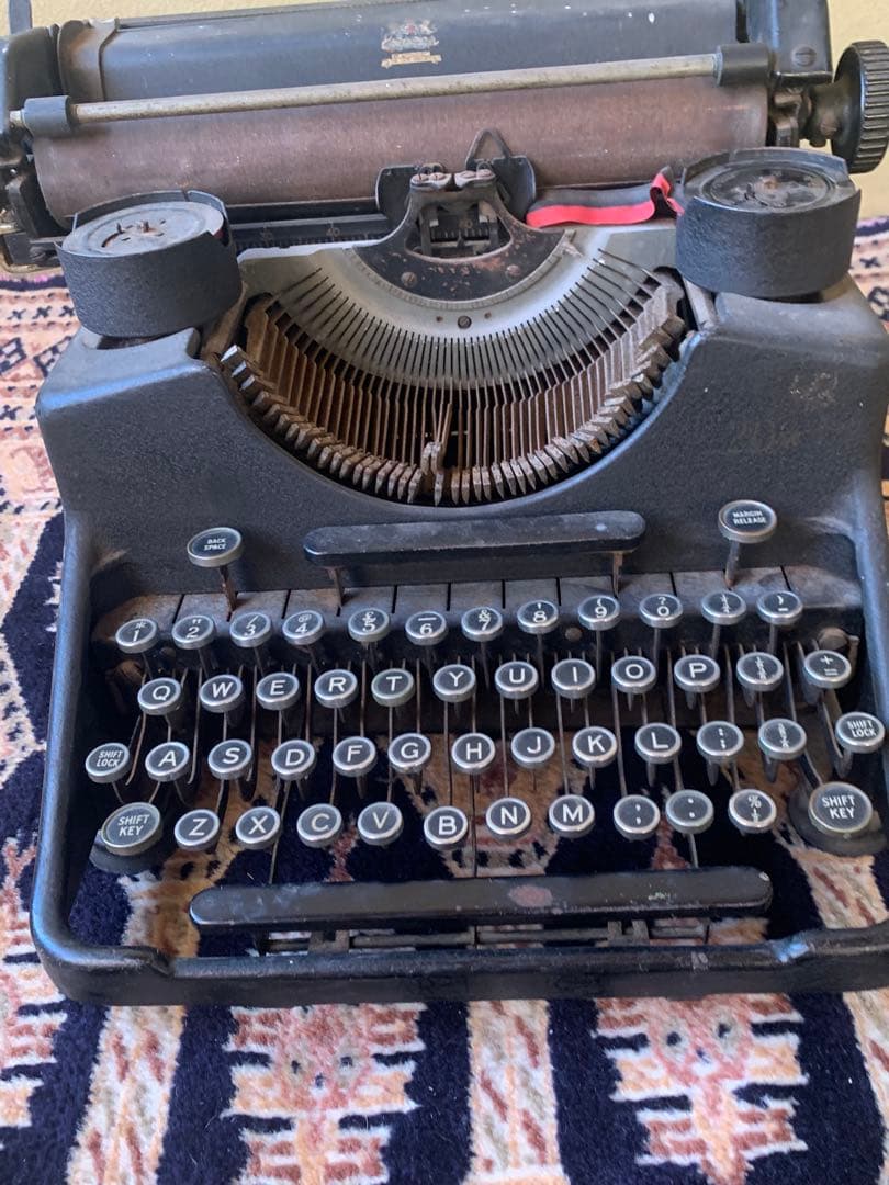 イギリス　アンティーク　40s50s タイプライター