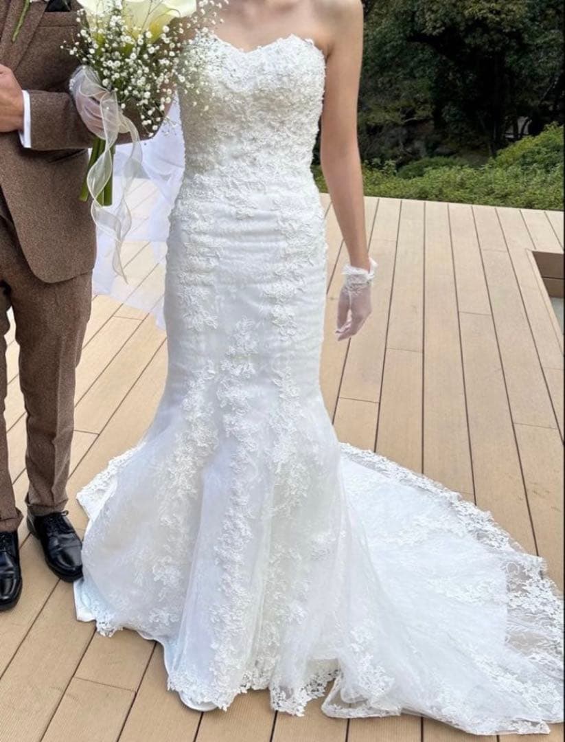 YNS ウエディングドレス　マーメイド