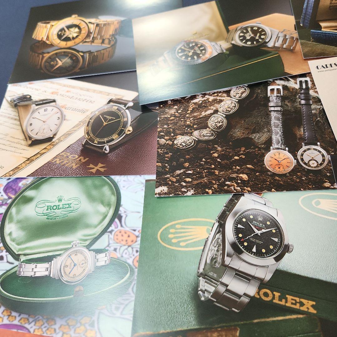 ROLEX TUDOR等 ケアーズ製 時計の卓上カレンダー 2023～2025