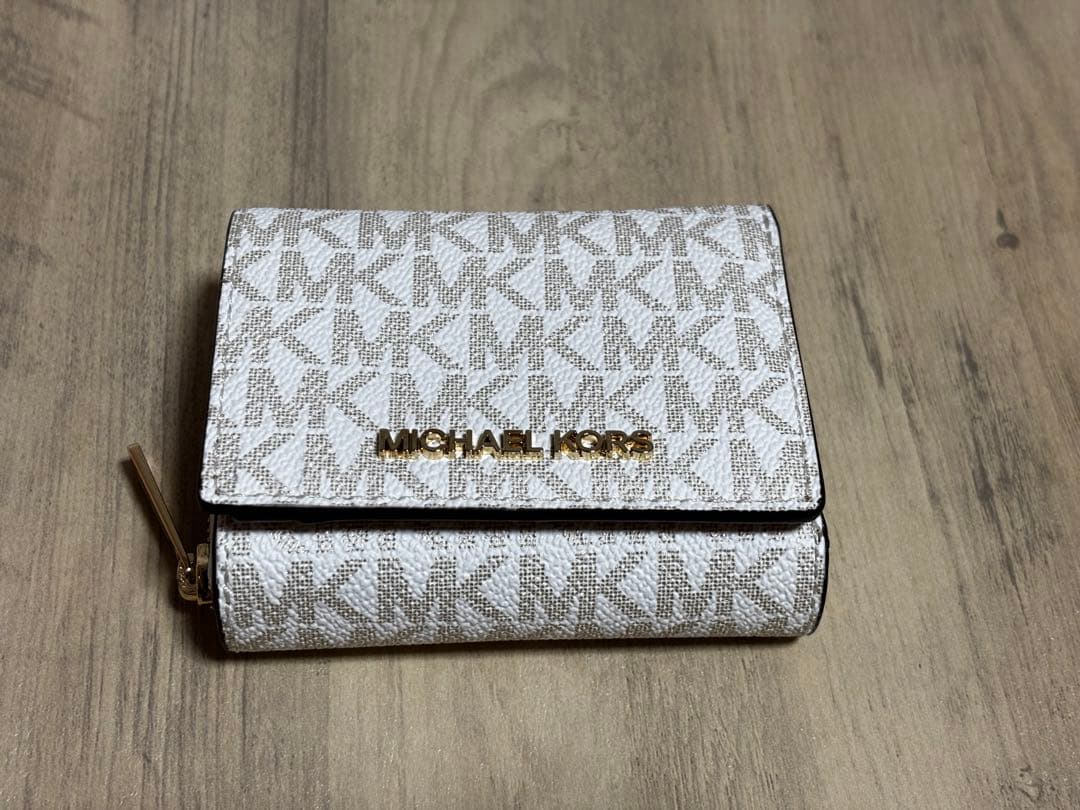 MICHAEL KORS 三つ折り財布 ホワイト