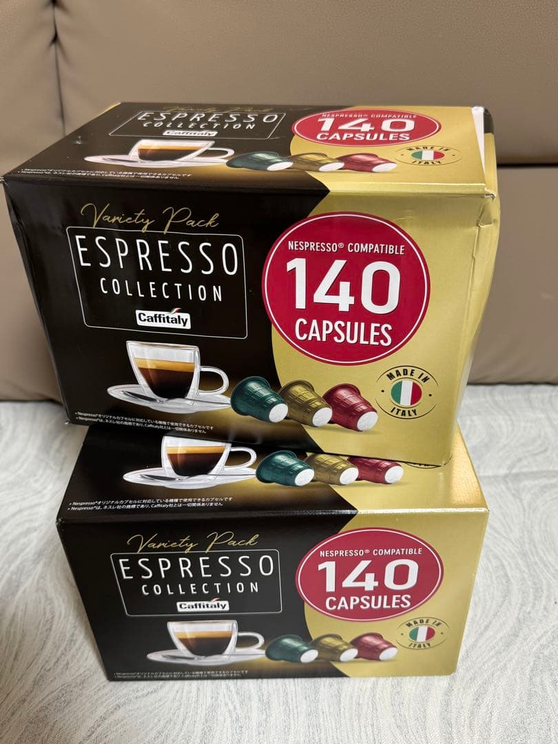 ノーブランド 140個入り ネスプレッソ 互換 カプセル