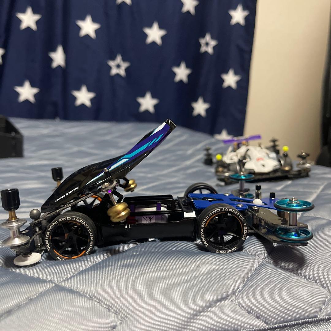 ミニ四駆セット ブラック/グレー/ホワイト
