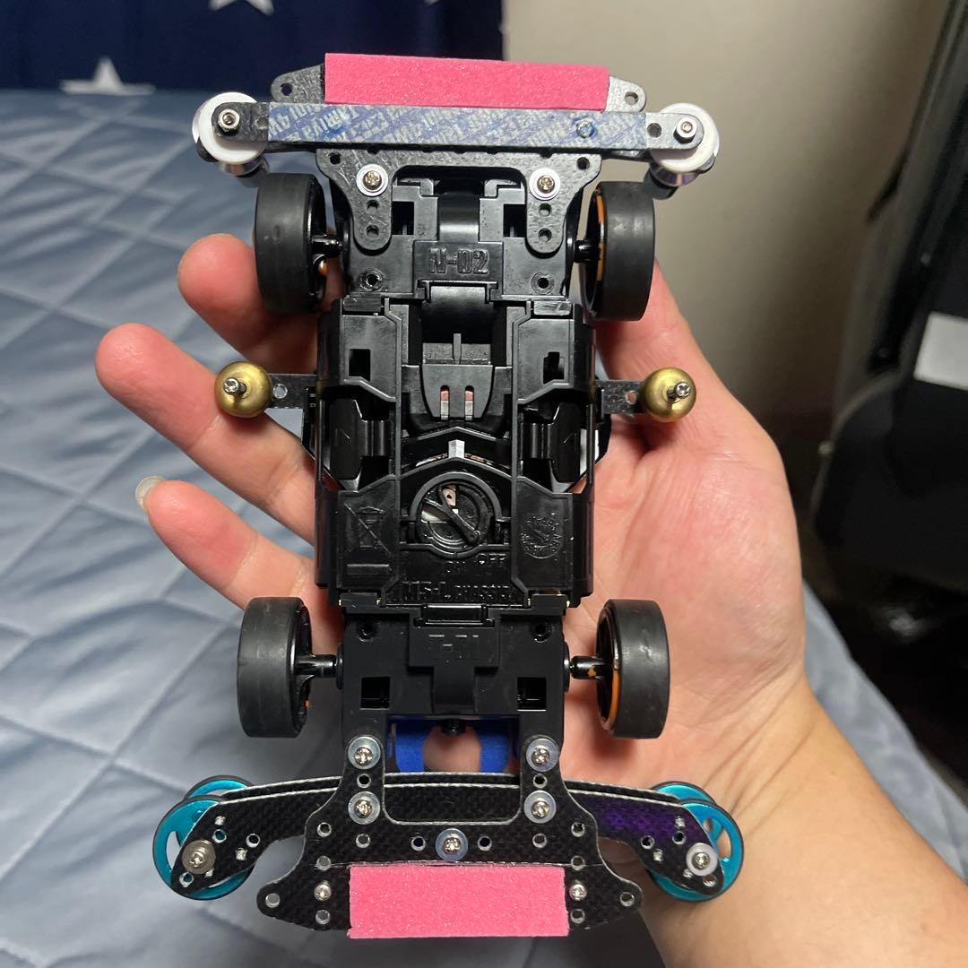 ミニ四駆セット ブラック/グレー/ホワイト