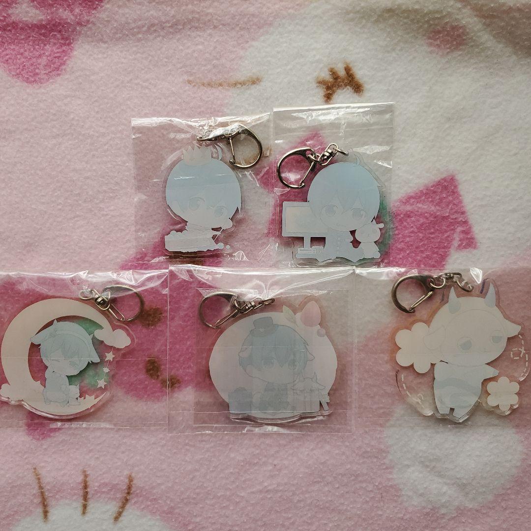 ころんくんアクリルキーホルダー 5個セット