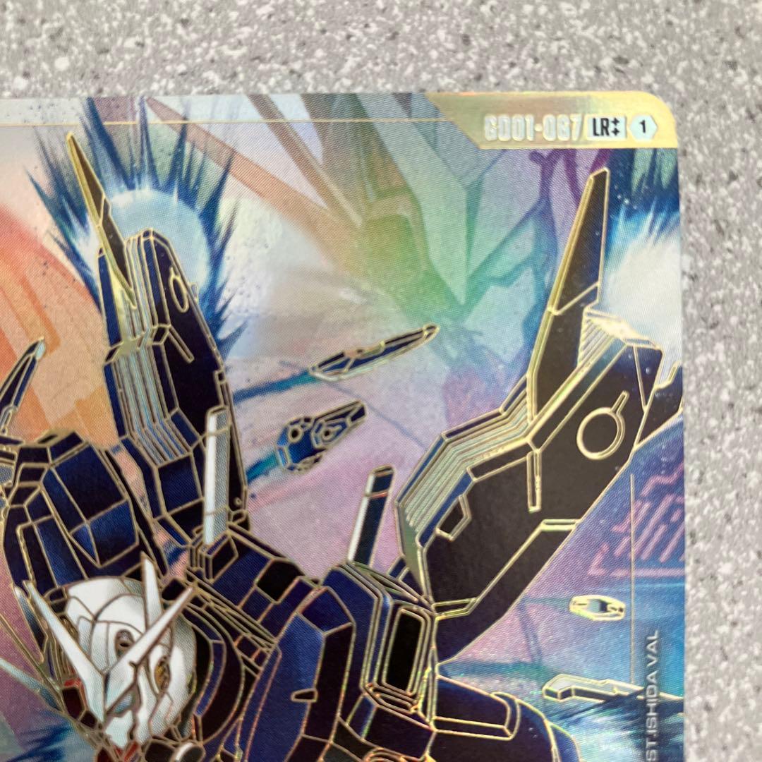 ☆ガンダムカードゲーム☆ガンダム・エアリアル（改修型）☆LR++☆未使用☆