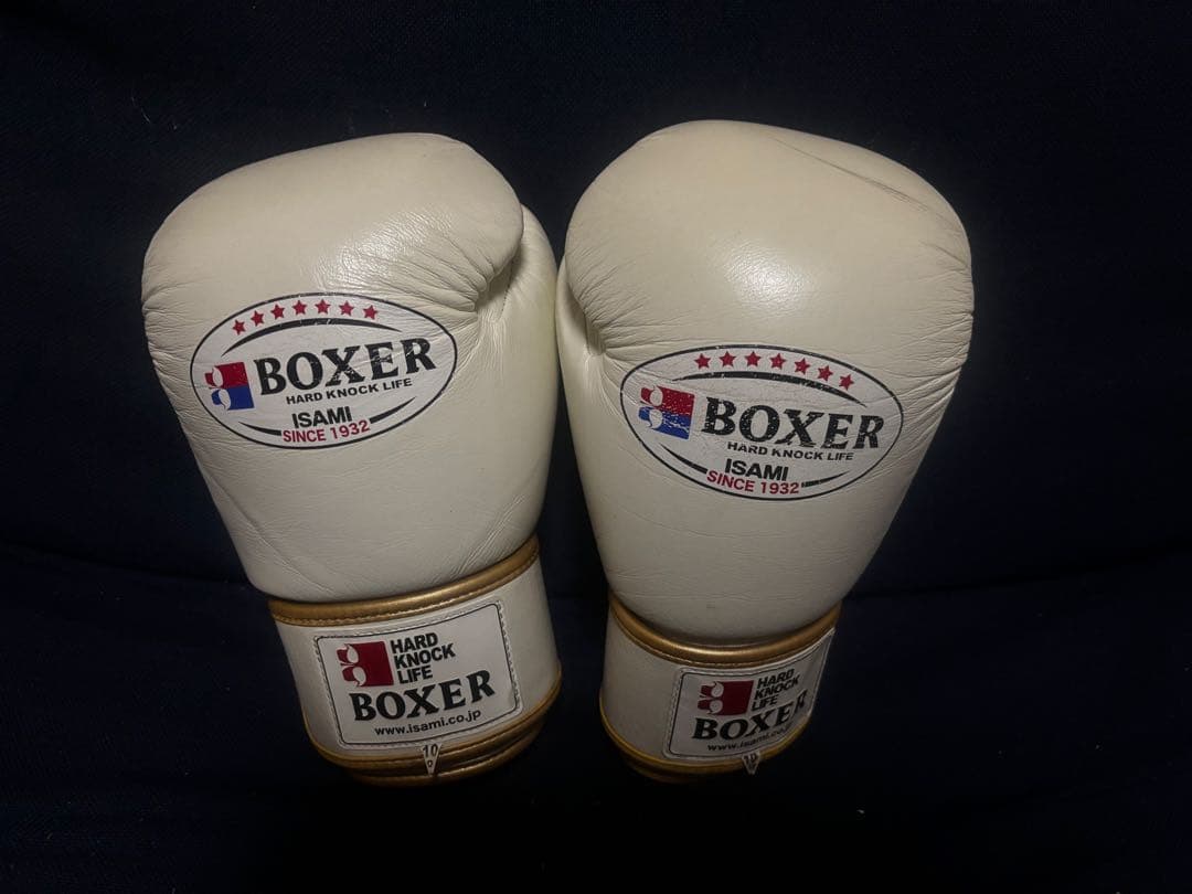 BOXER ISAM ボクシンググローブ ホワイト