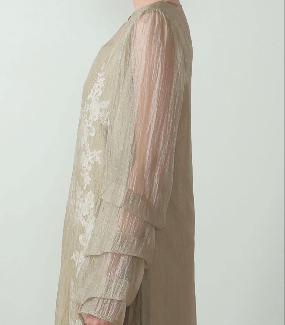 kana お呼ばれドレス　結婚式　Aラインワンピース