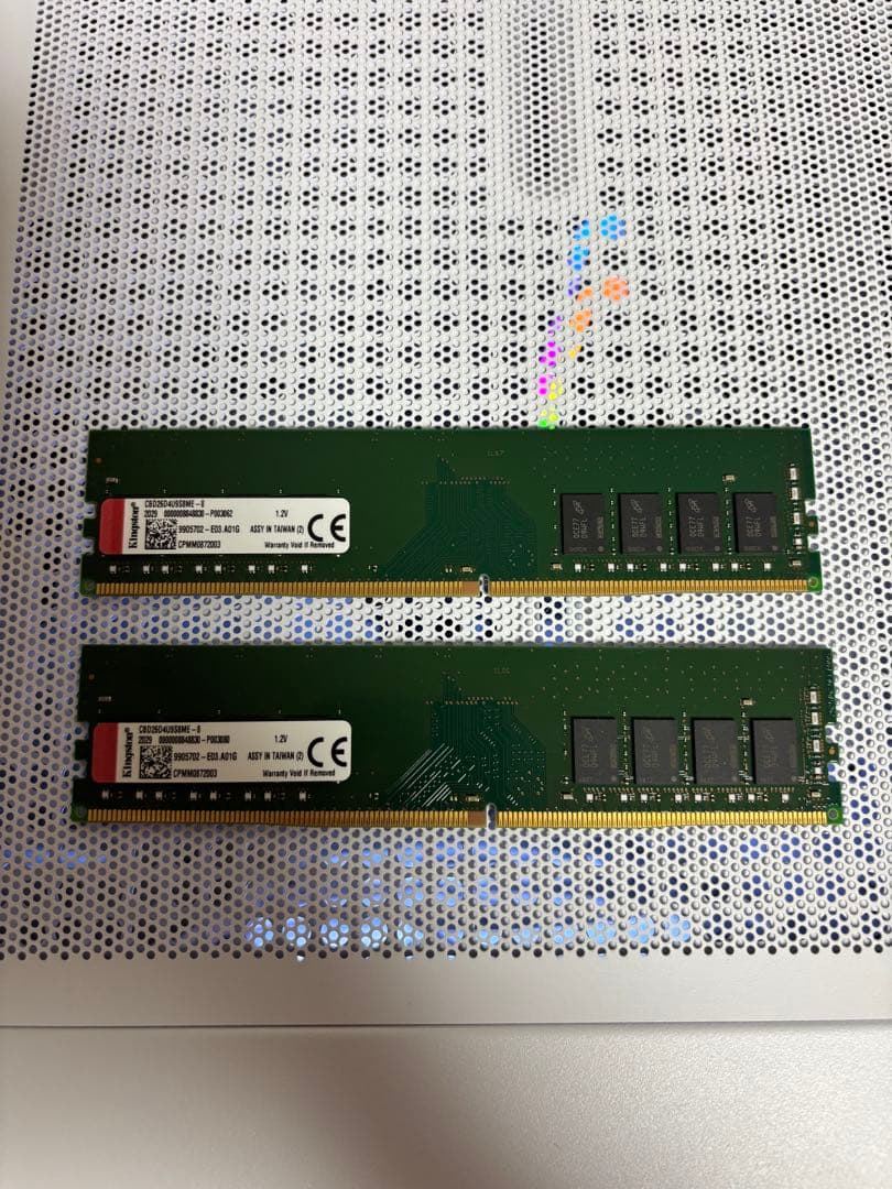 Kingston DDR4 16GB(8GB×2) 2666Mhz