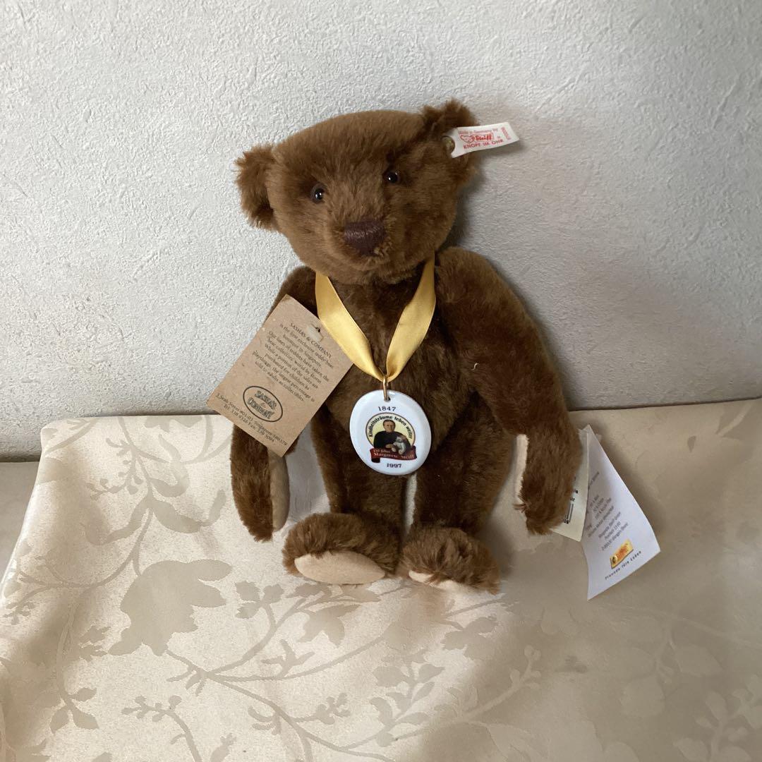 テディベア《シュタイフ》E A NコードNO 670206 ブラウン★ 《即決》