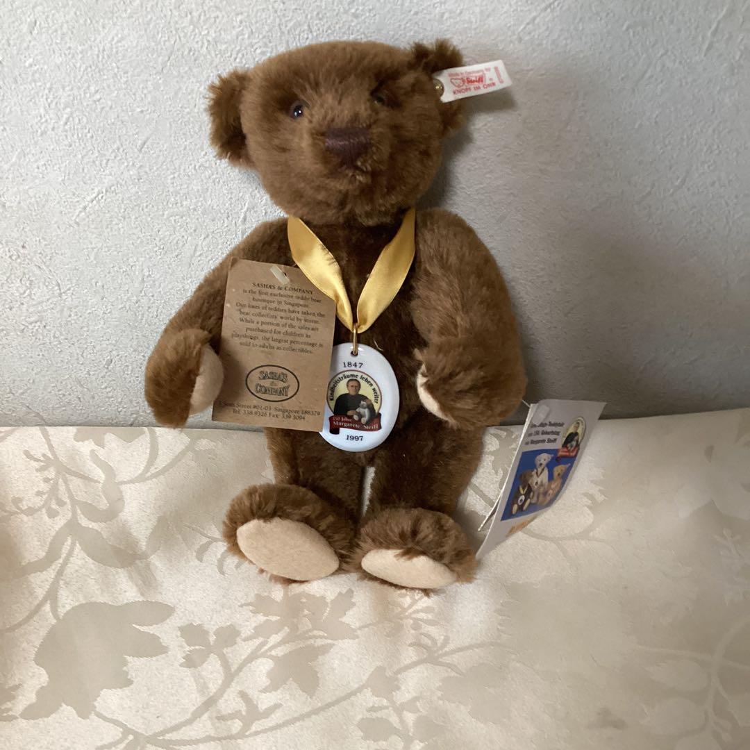 テディベア《シュタイフ》E A NコードNO 670206 ブラウン★ 《即決》