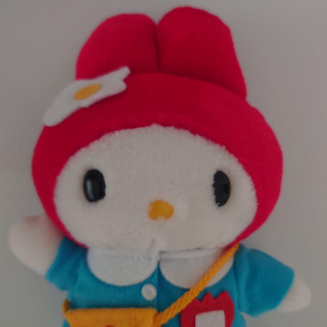 【中古品】マイメロディ ぬいぐるみ 約20cm