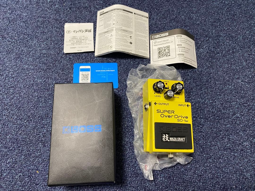 SD-1W WAZA CRAFT / BOSS ※2028年4月までの保証有り