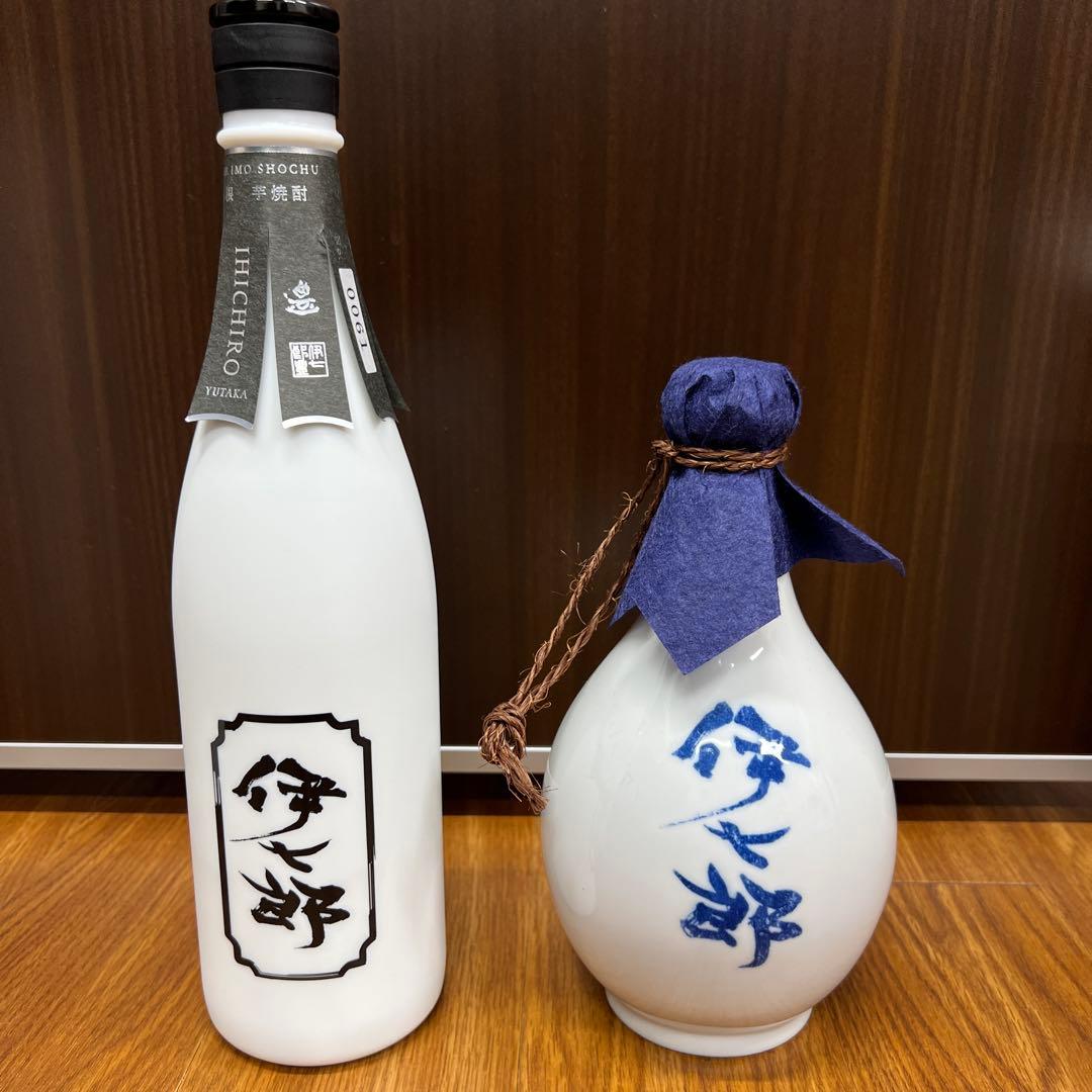 焼酎　伊七郎　豊　徳利ボトル　野うさぎの走り　セット　限定　海連　鹿児島酒造