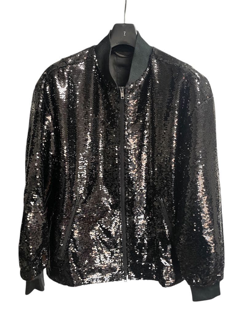 《美品》ガラアーベント　スパンコール　ジャケット　ブルゾン