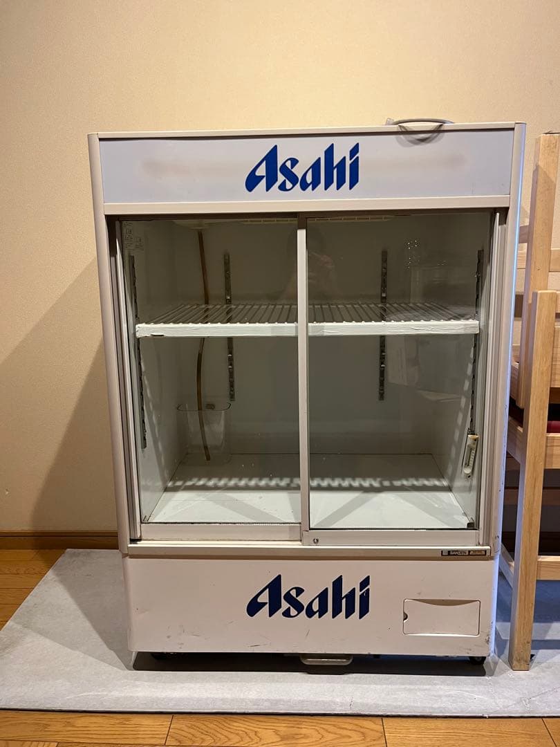 ★ASAHI★アサヒ★冷蔵庫 ★ショーケース★ガラス扉★