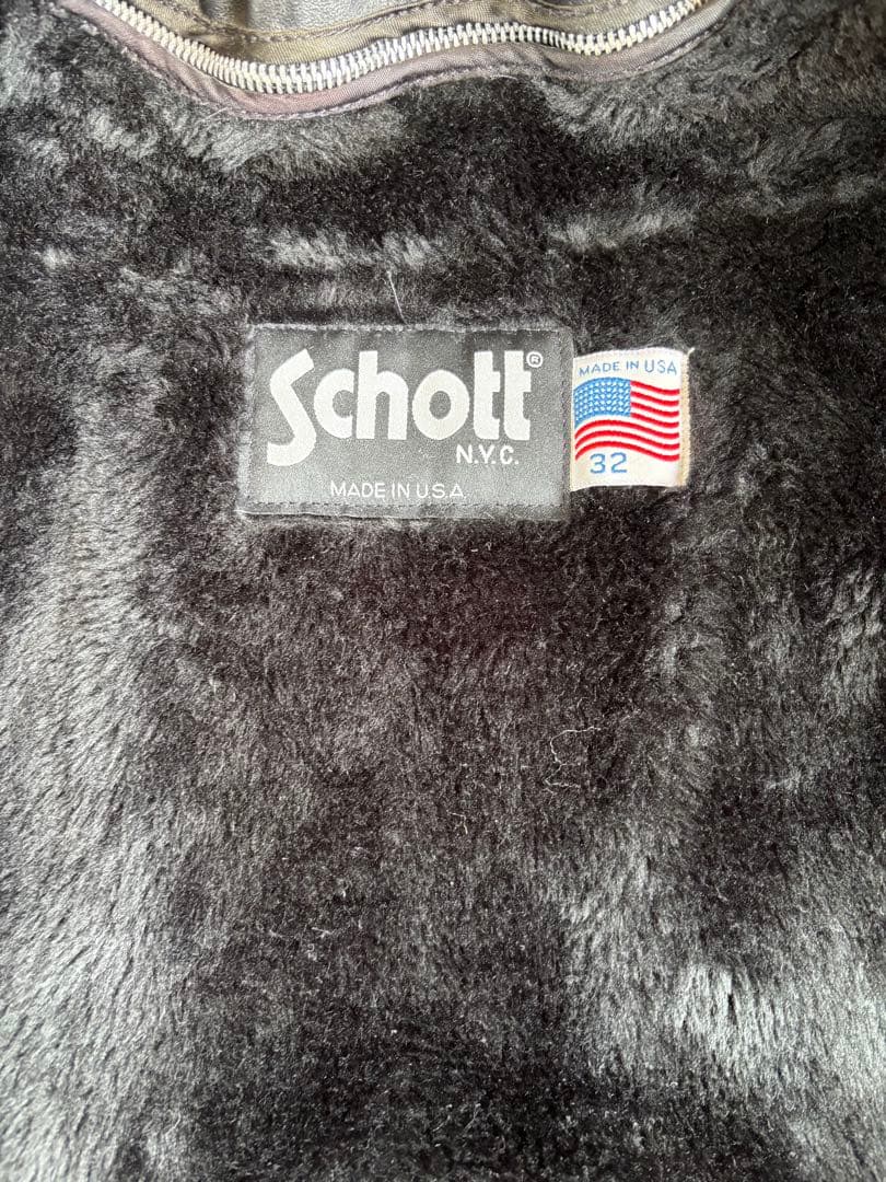 Schott 641 シングルライダース 32サイズ