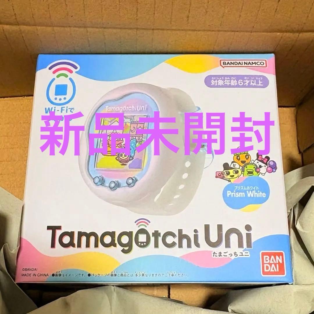 Tamagotchi Uni Prism Whiteプレミアムバンダイ限定