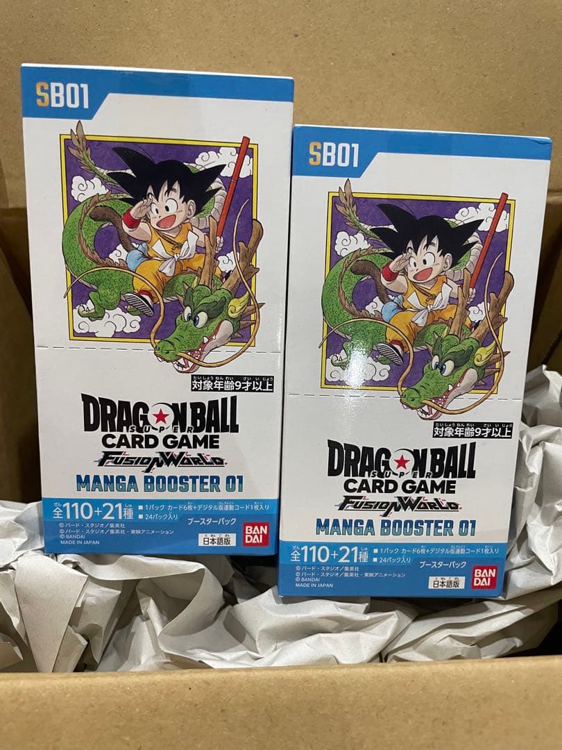 MANGA BOOSTER 01 テープ付き未開封BOX ［匿名配送］