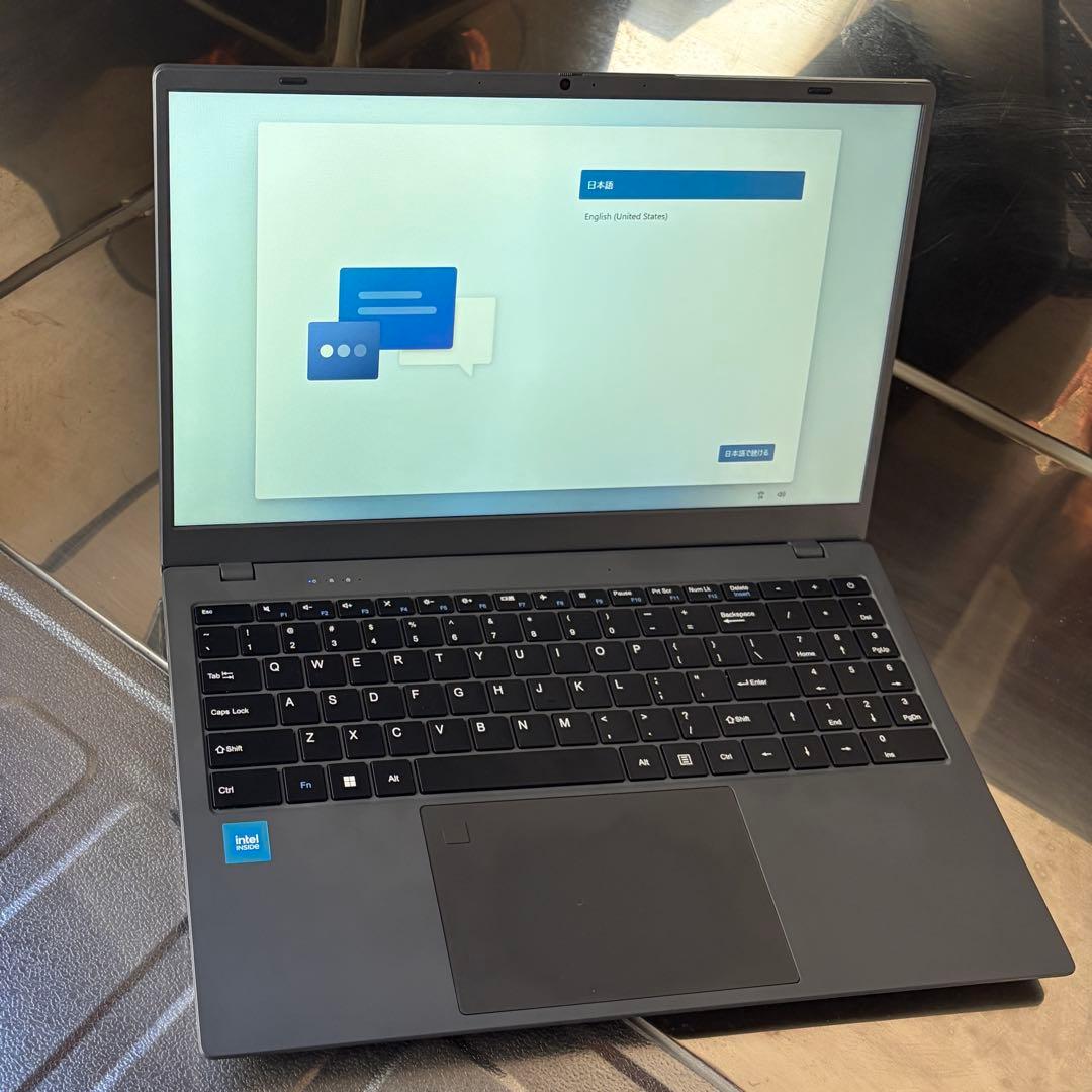 N95 ノートPC 15.6型 12GB/512GB 指紋認証 Win11Pro