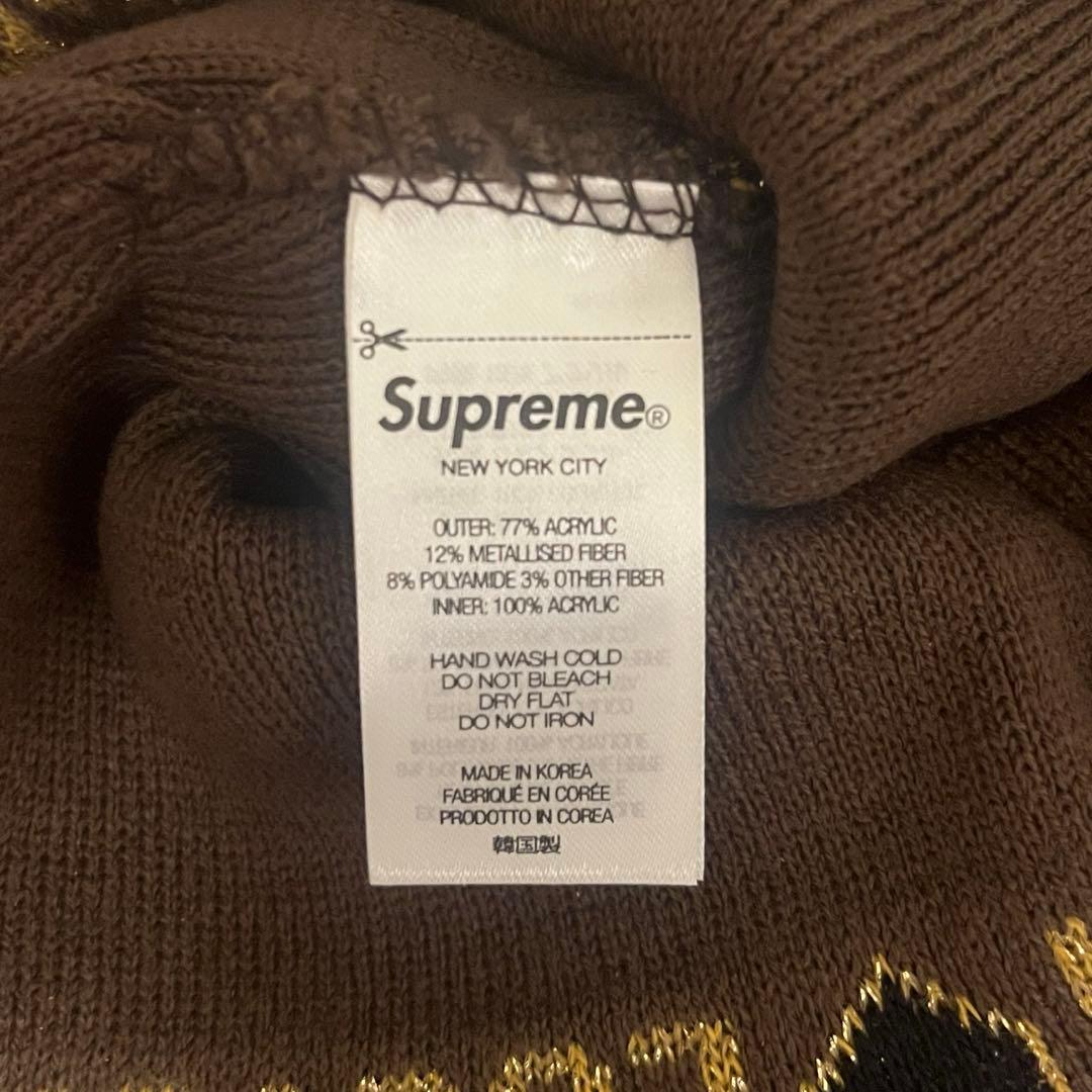 【値下げ‼️】supreme シュプリーム　ハート ビーニー　ニット帽