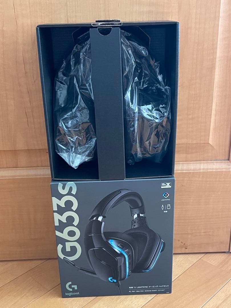 G633S 7.1 サラウンドサウンドゲーミング ヘッドセット　有線