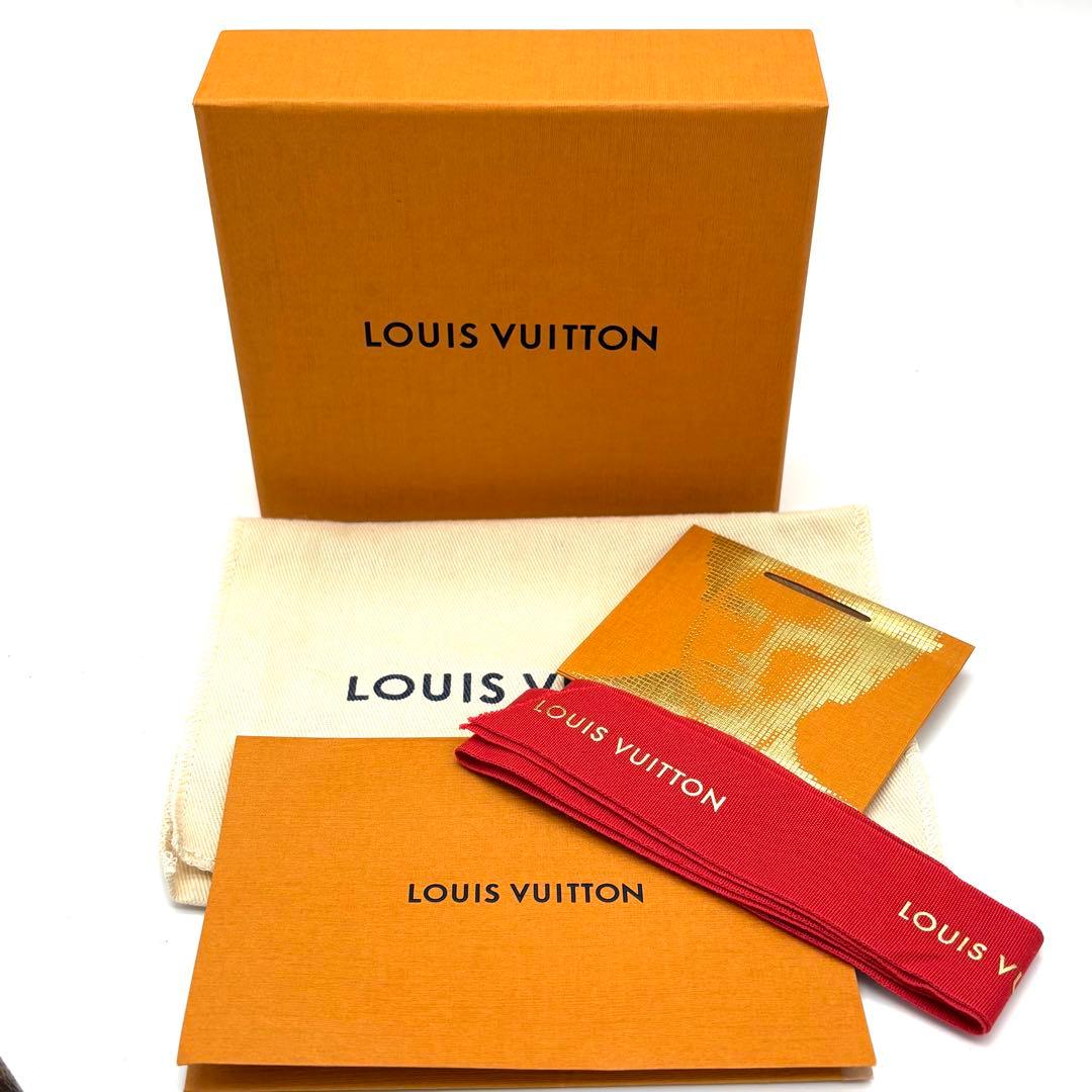 【新品同様】新型IC ルイヴィトン モノグラム ヴィクトリーヌ 三つ折り財布