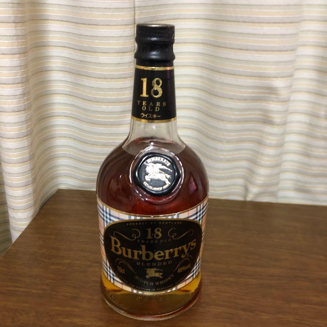 希少　Burberrys バーバリー 18年 スコッチウィスキー