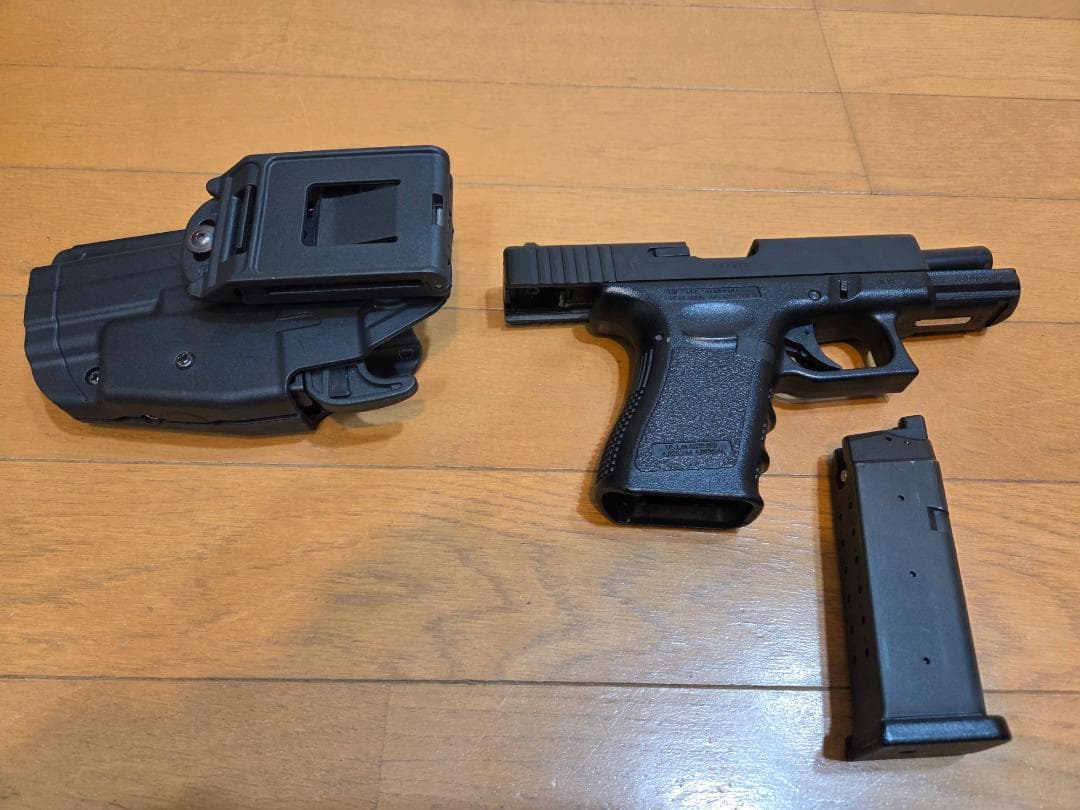KSC G19 スライド HW ガスブローバック　ホルスターガス付き