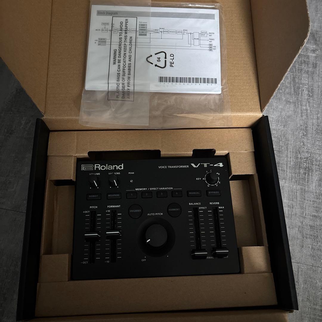 DJ機材 Roland VT-4 Voice Transformer
