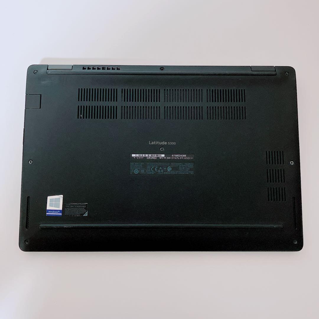 【美品】DELL 5300 爆速SSD512GB i7 16GB パソコン PC
