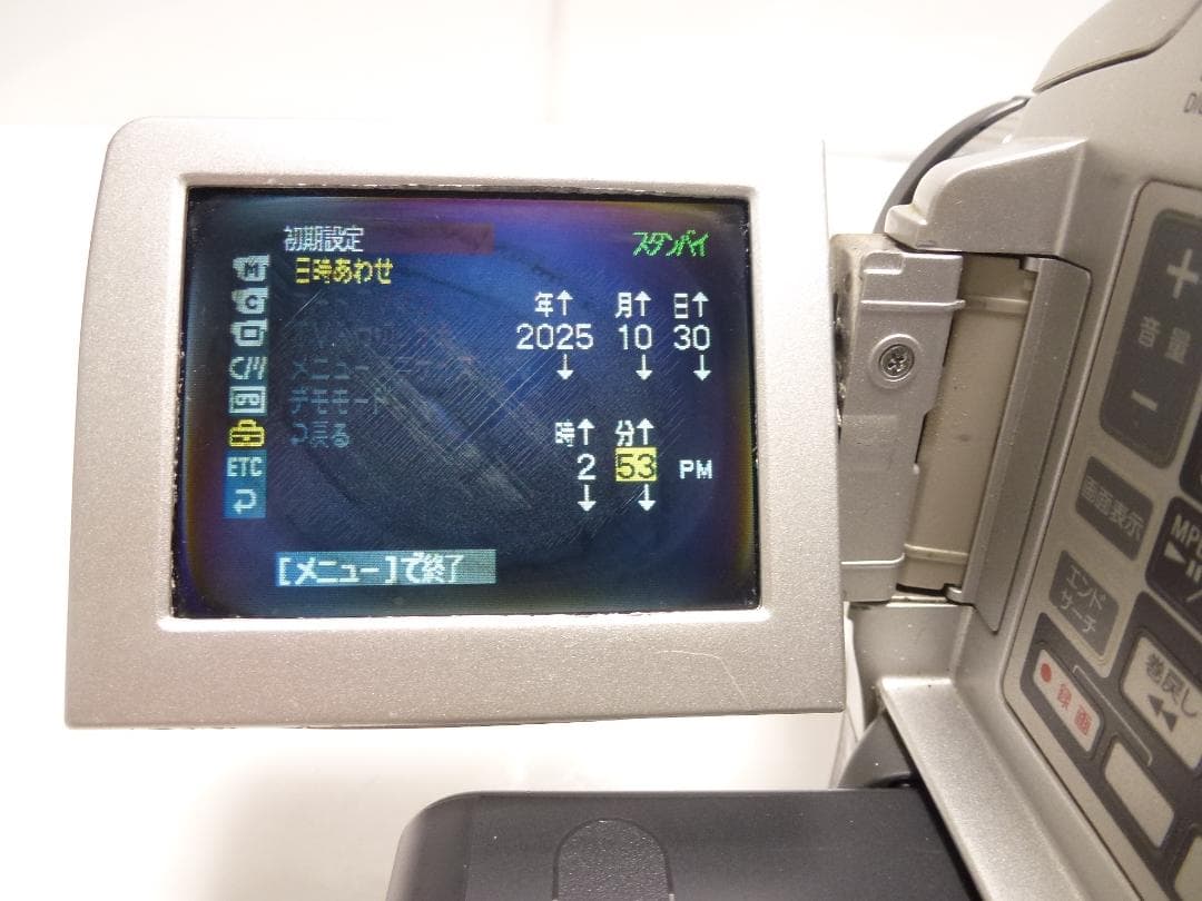 動作品　Mini DV　ソニーデジタルビデオカメラ　SONY DCR-PC110