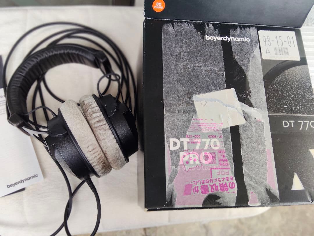 beyerdynamic DT 770 PRO 80Ω 有線ヘッドホン