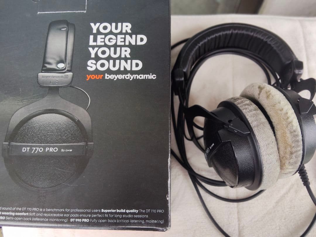 beyerdynamic DT 770 PRO 80Ω 有線ヘッドホン