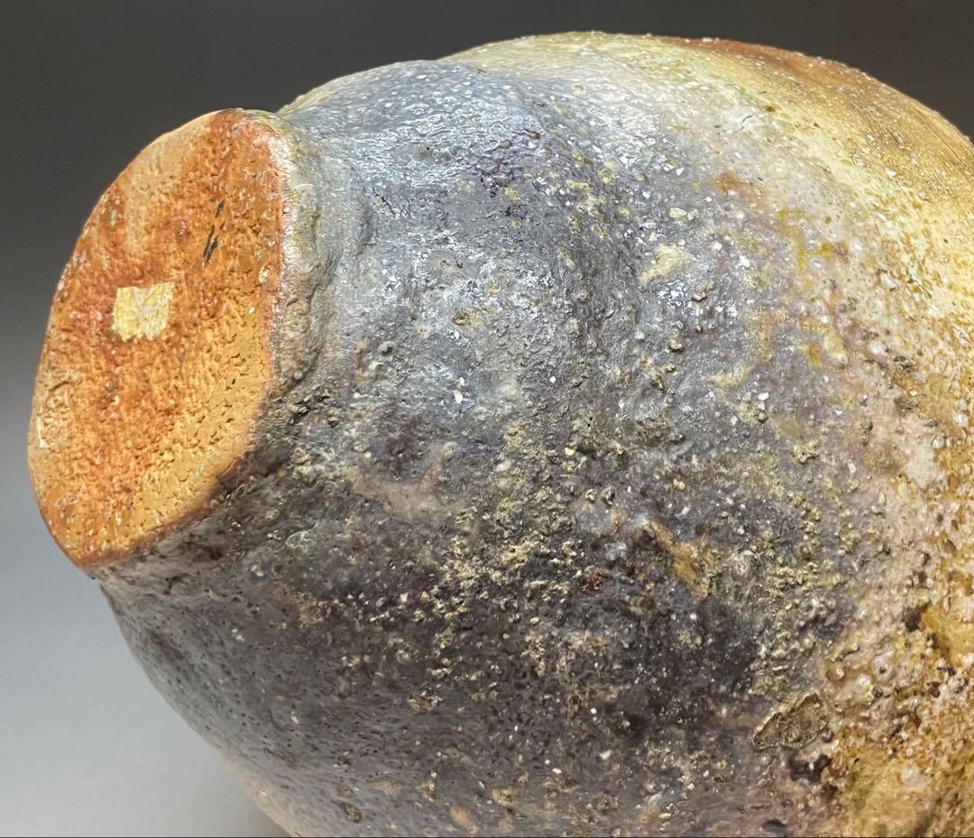 信楽焼　四耳壺　在銘　作家作品　b6115