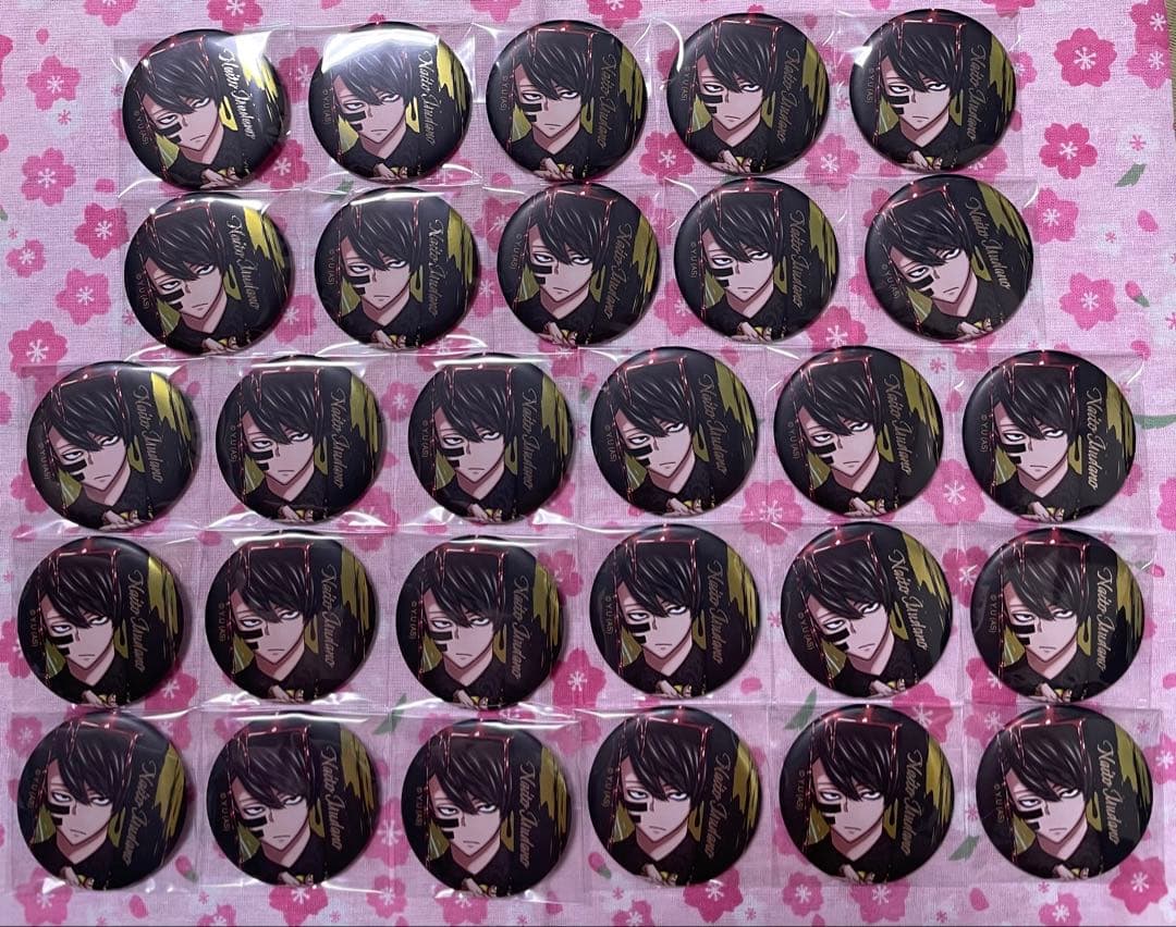 桃源暗鬼 メタリック缶バッジ 28点セット 無陀野無人