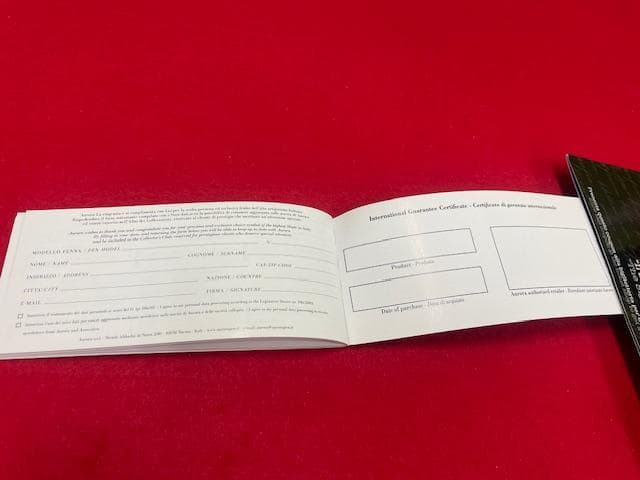 takaアウロラ オプティマ グリーン万年筆 14K EF 付属品付