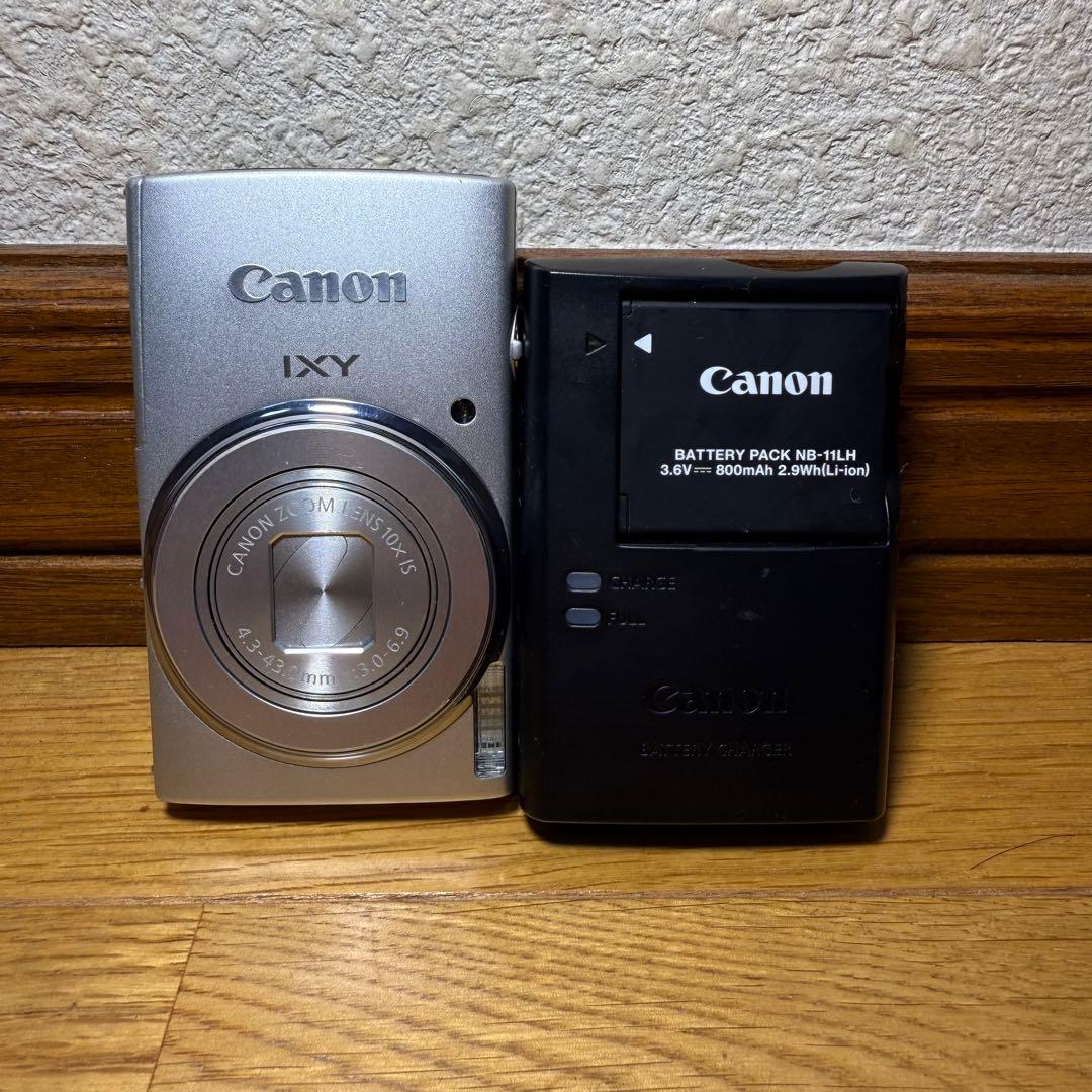 【美品】Canon IXY 140 シルバー PC2054 デジカメ 動作品