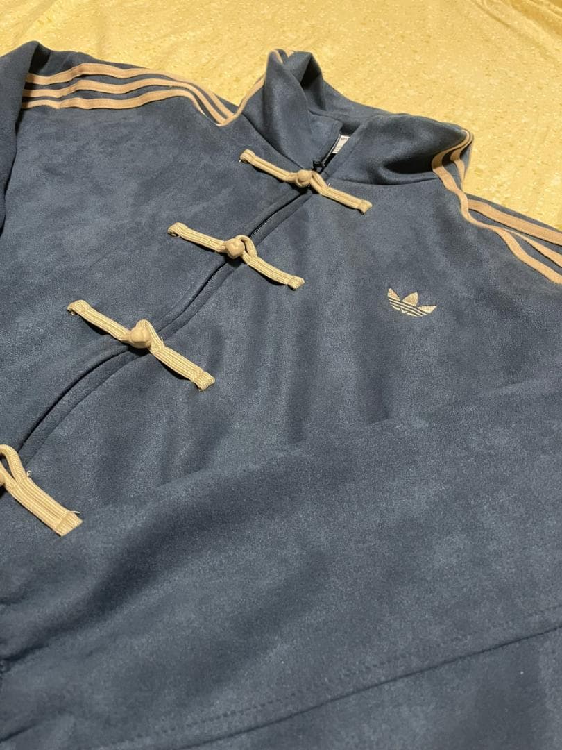 Adidas アディダス 中国限定 巳年チャイナトラックジャケット ネイビー S