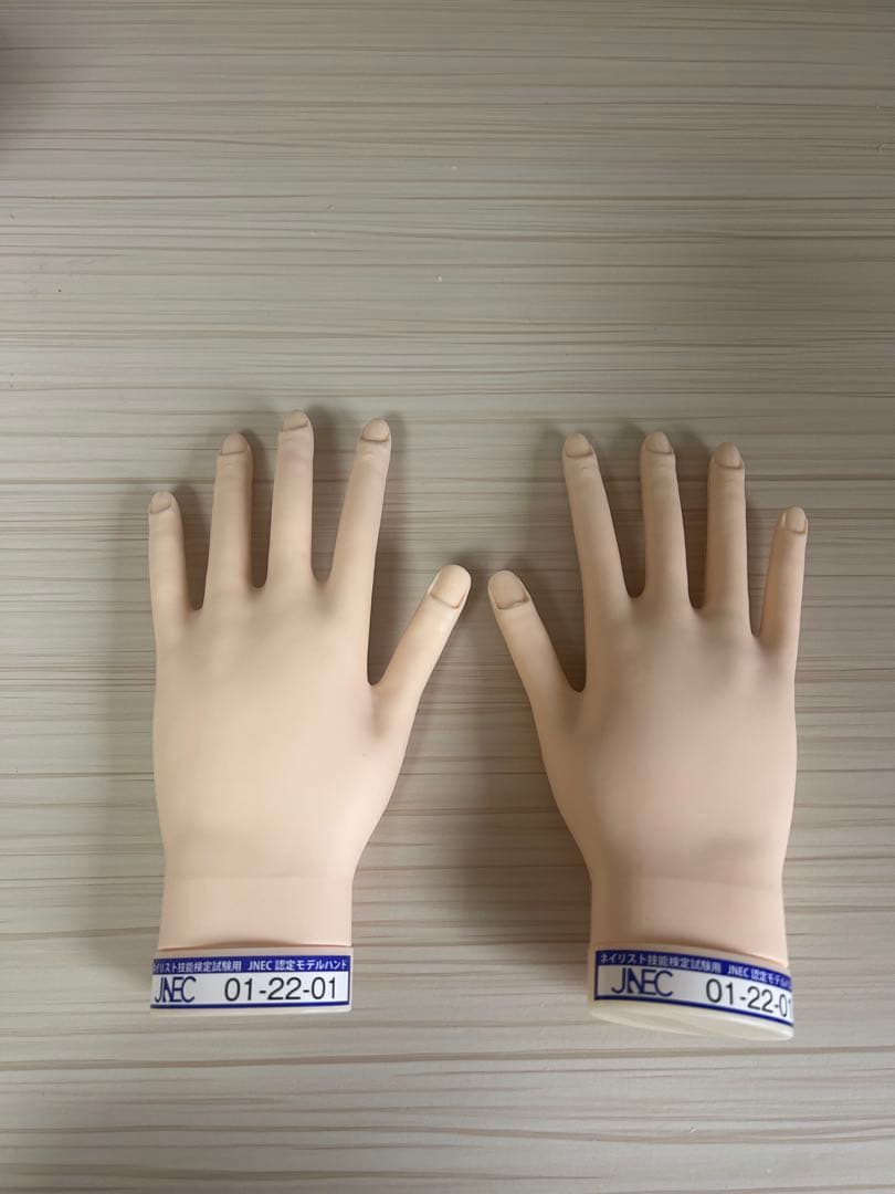 STモデルハンド ネイリスト技能検定試験用 認定モデルハンド