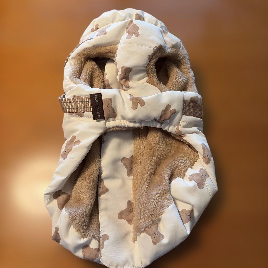 試着のみ　ペットパラダイス　くま　アウターハーネス　3S