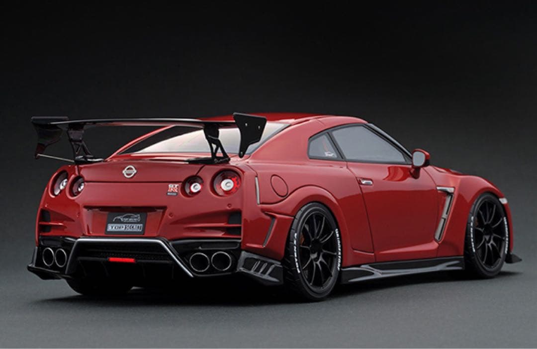ミニカー ignition model 1/18 TOP SECRET GT-R red