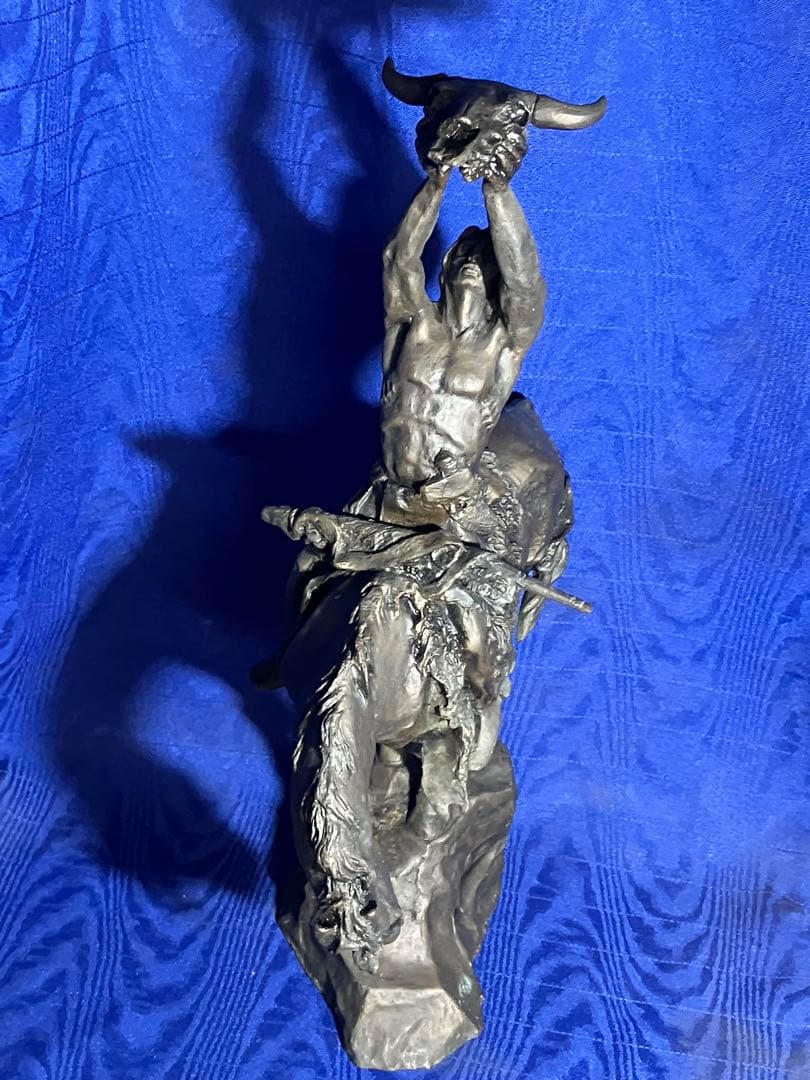 BUCK McCain　ブロンズ像　銅像　西洋彫刻