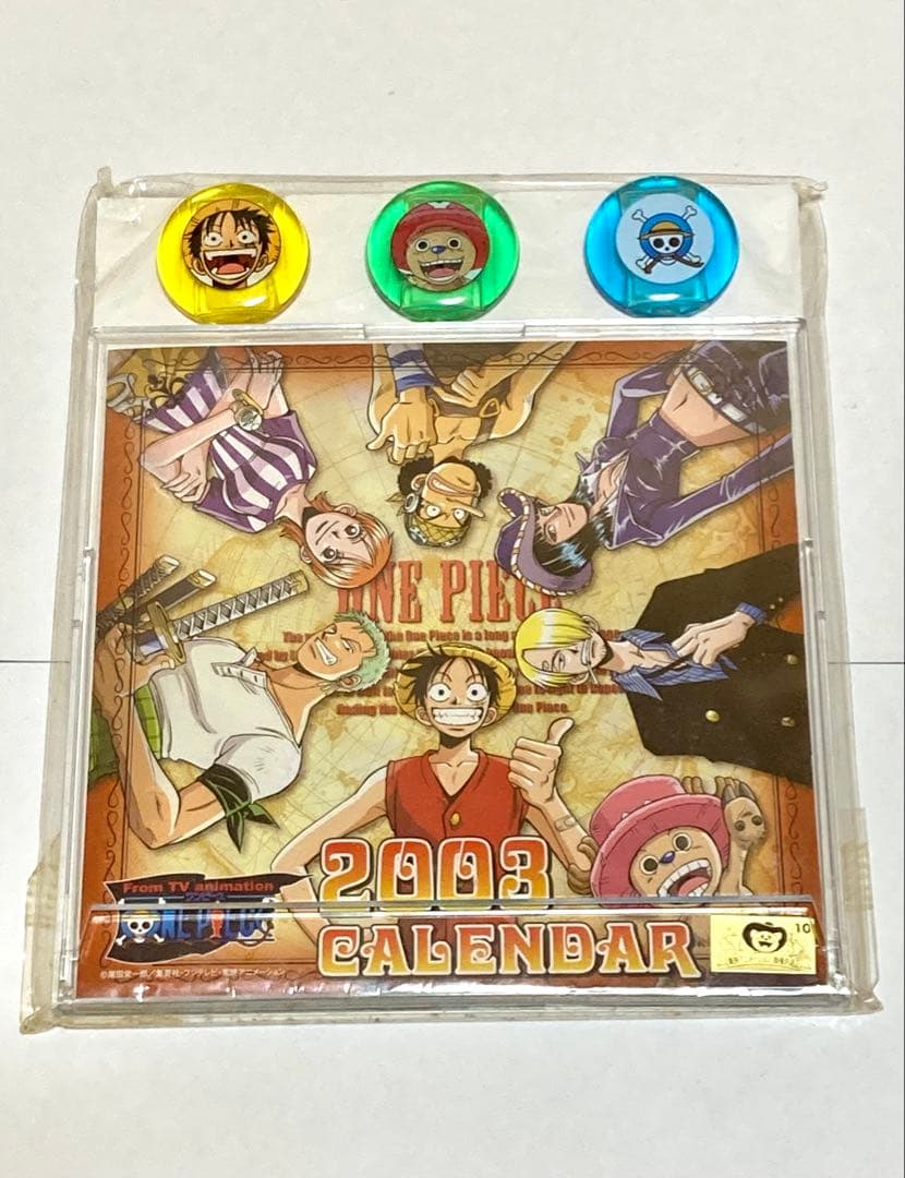 2003 ワンピース 卓上カレンダー