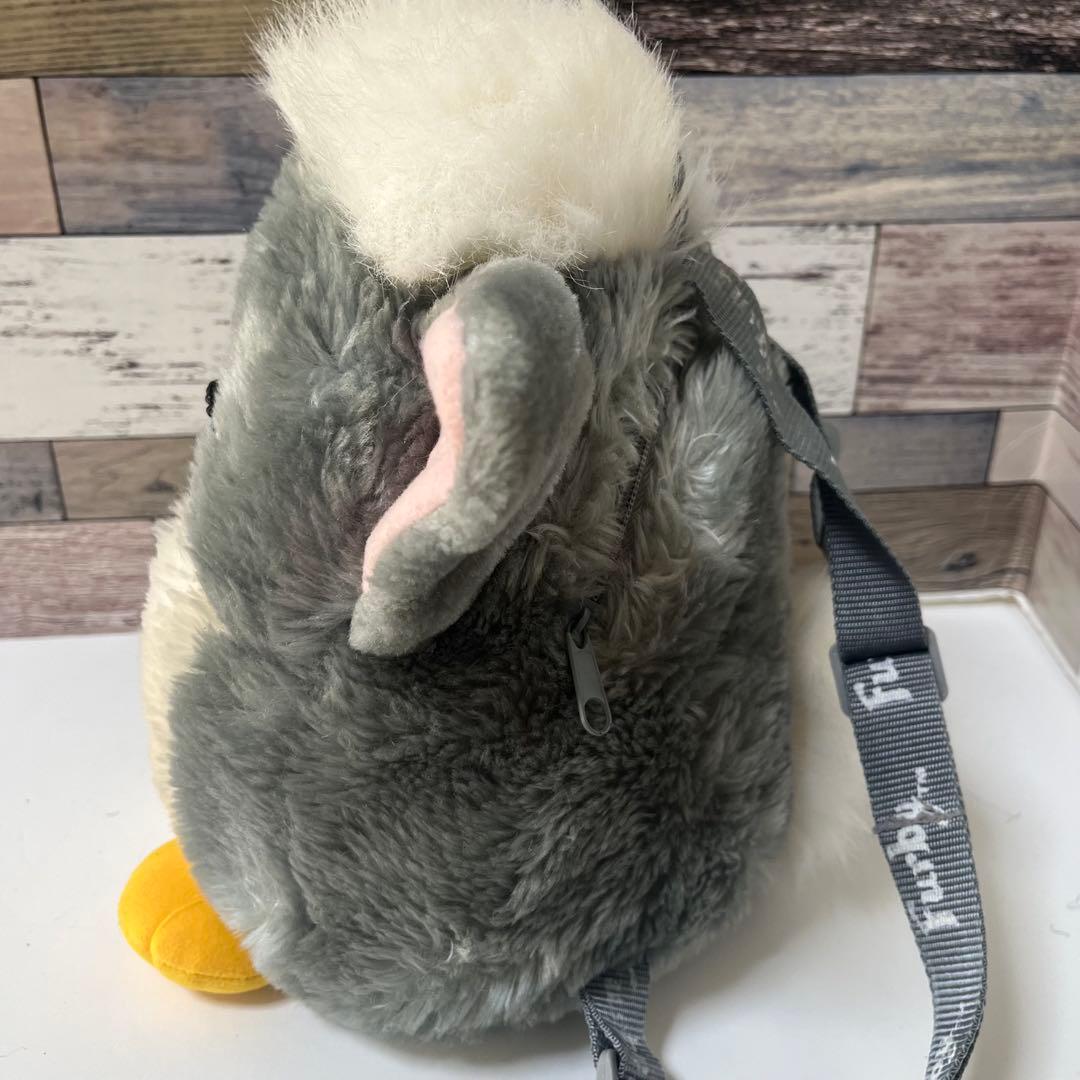 ファービー　初代　リュック　バックパック　鞄　furby　グレー　#9